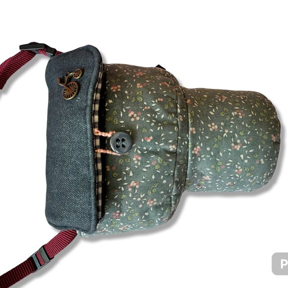 Handmade DSLR Camera Cover Bag – Floral Padded Case - Picture 1 of 6